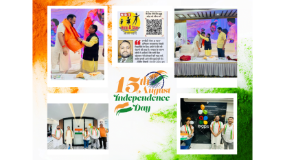 nitin tiwari sir at independence day